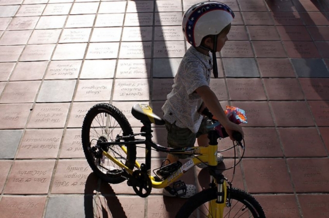 Peque ciclista